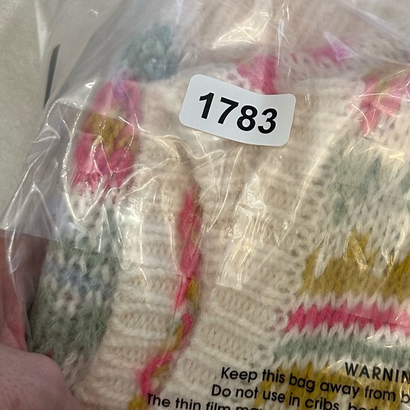 Boden Fair Isle Floral Sweater Vest Cream Pink Cottagecore Knit 51783 - Picture 15 of 15